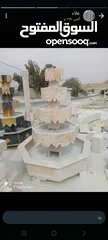  10 نوافير وشلالات وبابكيو احواض زريعه جميع انواع الحجر البناء والديكوارات