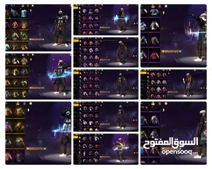  5 حساب فري فاير من ايام الزمن الجميل 2020 مصروف عليه اقراء الوصف