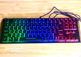  7 RGB GAMING KEYBOARD RAIDER MK1000