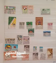  17 طوابع قديمة للبيع بنص ديناااار فقط