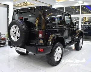  5 Jeep Wrangler SAHARA ( 2014 Model ) in GCC Color GCC Specs