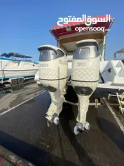  4 قارب سلفر كرفت مع محركات سوزوكي فور ستروك DF350 2018