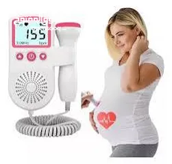  1 جهاز سماع حركات و نبضات  قلب الجنين البيبي داخل رحم الام  و قوتها