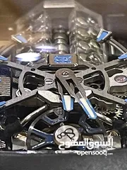  3 ساعة بوغاتي لاكسري جاكوب اند كو لون اسود صنف في السويس اتوماتيك