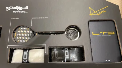  11 NOX AT10 genius 18K 2025 LIMITED    Padel مضرب بادل مستعمل مرة واحدةEDITION