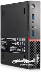  1 كمبيوتر مكتبي و للألعاب  LENOVO THINKCENTER TINI ,, CORE I5 6TH GEN ,, 8GB RAM ,, 128 GB SSD