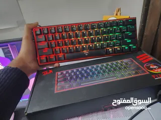  2 كيبورد redragon k617 fizz pro للبيع