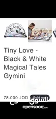  9 بساط العاب فرشة العاب ..Tiny Love Black & White Gymini Playmat