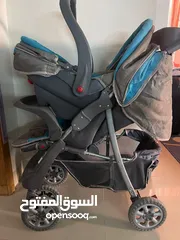  2 عربة اطفال و كريكوت