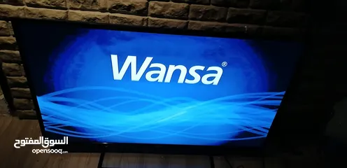  7 Wansa 32 inches led with original remote and stand Hdmi USB