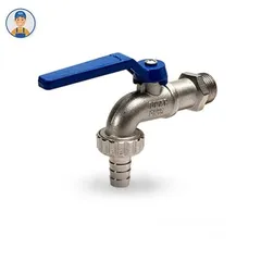  1 G.S.I Brass Water Ball Valve (1/2") Made Of Brass Material MS58 10 years Warranty .