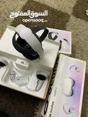  2 Meta quest 2 VR used like newالواقع الافتراضي وارد أمريكا وليسا شرق الوسط