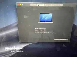  2 لابتوب apple mac 15.4 inch core I7