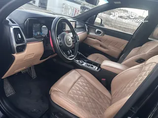  22 كايا سورينتو /2020 فل الفل  فتحة سقف بانوراما  2x4 ///200Hp  ديزل  2200cc  فل الفل مسكر بلاك
