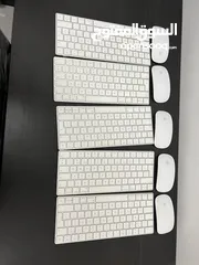  2 ماوس وكيبورت آبل  أصلي Magic 2 Keyboard & Apple Wireless Mouse Genuine Apple A1296