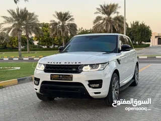  5 RANGE ROVER - SPORT  Supercharge 2014 - V8 - VERY GOOD CONDITION GCC