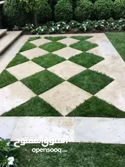  6 العشب الاصطناعي - رونق خضراء تدوم بلا عناء  Artificial Turf – Lush Green Beauty Without Effort