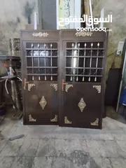  3 المستعمل لعبتنا  لدينا كل ما هو مستعمل ابواب المنيوم وشبابيك حمايات حديد ودرابزينات ابواب حديد تفصيل