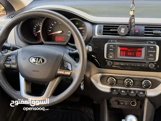  18 كيا ريو kia rio جيد 7 موديل 2016