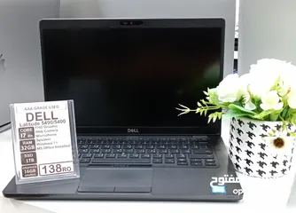  1 Laptop Dell latitude 5400 core i7 { in very good condition ]