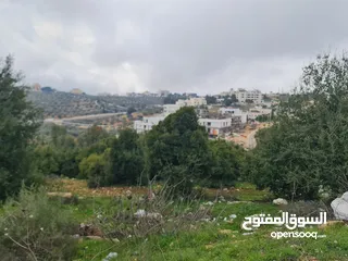  3 ارض مميزه للبيع في منطقة فحيص أم رجم 2350 باطلاله عاليه