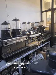  4 بيع معدات مطاعم وكفيهات ومخابز ومطابخ مركزيه  معدات مستعمله شبه جديد نظيفه ومظمونه