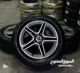  4 /:- جنط مرسيدس GLE  /:- اصلي بحالة الوكالة /:- قياس “20” انش