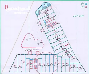  2 مكتب للبيع مساحة 63م قرب الدوار السابع بمجمع قيد الانشاء  (شركة حسين الحسيني للإسكان)
