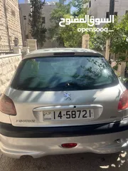  5 بيجو 206 سلفر للبيع