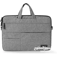  2 Okade T41 Grey Laptop Bag 15.6 inch/ حقيبة لابتوب