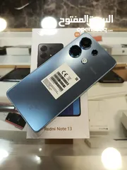  6 Redmi note 13 256 GB مشحون مره واحده