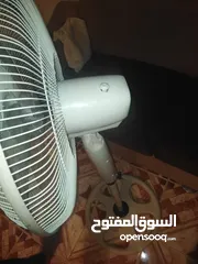  3 مروحا ستاند لون ابيض نواشونل  شبه الوكالة جد لسا شركه