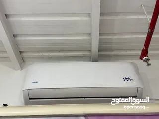  1 مكيف بحالة ممتازة للبيع وبسعر مغري جدا للبيع المستعجل