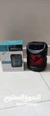  8 سماعات مكبر صوت شحن 4 انش سبيكر بلوتوث راديو اضائه سماعة رحلات صوت قوي SPEAKER