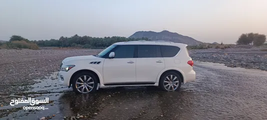  19 انفينيتي 2017 qx80 وارد دفع رباعي