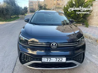  12 فولكسفاغن ID6 2021 بحالة زيرو بيور بلس أعلى صنف بانوراما متحركه بحالة زيرو عداد قليل