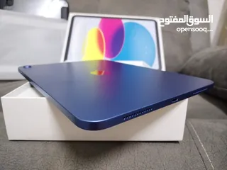  15 ايباد الجيل العاشر iPad(10 Wi-Fi 64GB واحد ازرق واحد زهر وكالة الوكالة بسعر حرق