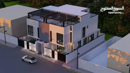  6 تصميم واجهات سكني تجاري بأخراج أحترافي واسعار معقوله