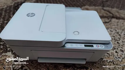  3 طابعة HP DeskJet Plus 4120 - مستعملة بحالة ممتازة!