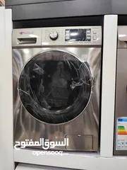  12 عرض نااار على غساله ناشيونال الكتريك 7 كيلو سلفر 1400 دوره وجميع الأحجام