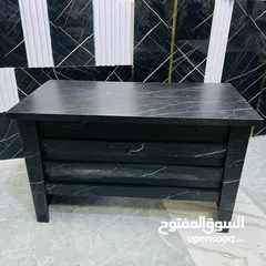  3 زاويتك بتحكي عنك! مكتب خشب لامينيت أنيق + كرسي شبك مريح 100×50 سم –