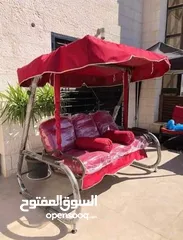  11 مراجيح عش البلبل ومراجيح ثلاثيه واطقم راتان  توصيل مجاني داخل عمان والزرقاء