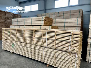  3 خشب ابيض Pine KD  و خشب سويد Spruce جاهز للشحن من اوروبا الى العقبة بافضل سعر