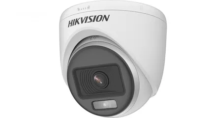  1 كاميرا مراقبة داخلية ملونة ليلي نهاري 2ميغابكسل 2MP من Hikvision  رؤية ملوّنة 24/7 مع تقنية ColorVu
