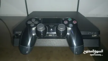  4 بلايستيشن 4 سلم ps4 slim مستعمل بحالة جيدة جدا اقرأ الوصف