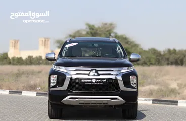  2 Mitsubishi Montero sport 2021 GCC Original paint accident free in excellent condition 1986 P.M