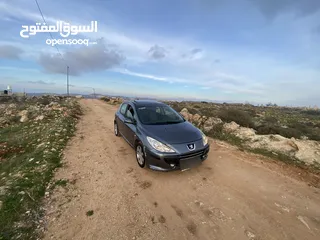  12 بيجو 307 موديل 2007 للبيع – نظيفة وجاهزة للاستعمال