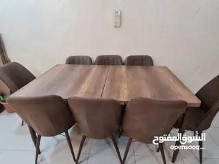  3 طاوله سفره مستعمل لمده 7 أشهر بحاله جيده جدا