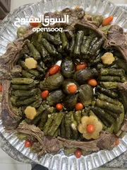  13 خروف مشوي او محشي او محشي ورق عنب دوالي