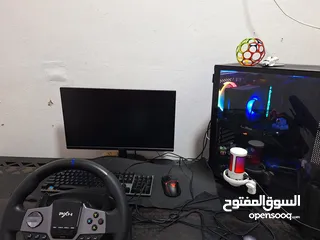  8 بسم الله ما شاء الله  Computer Gming  نظيف كامل مكمل  معه كلشي